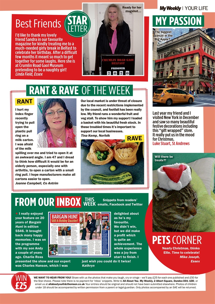 My Weekly Preview Pages