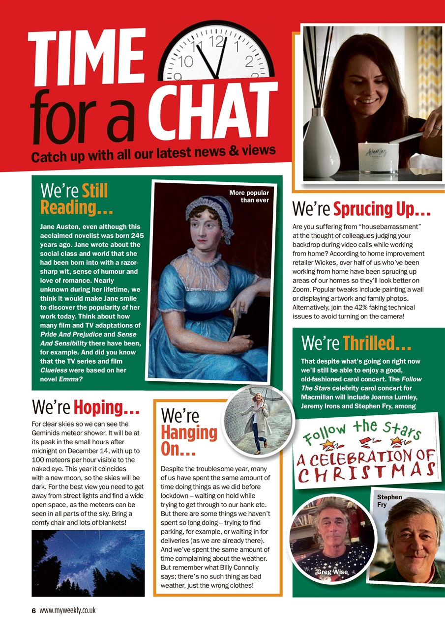 My Weekly Preview Pages