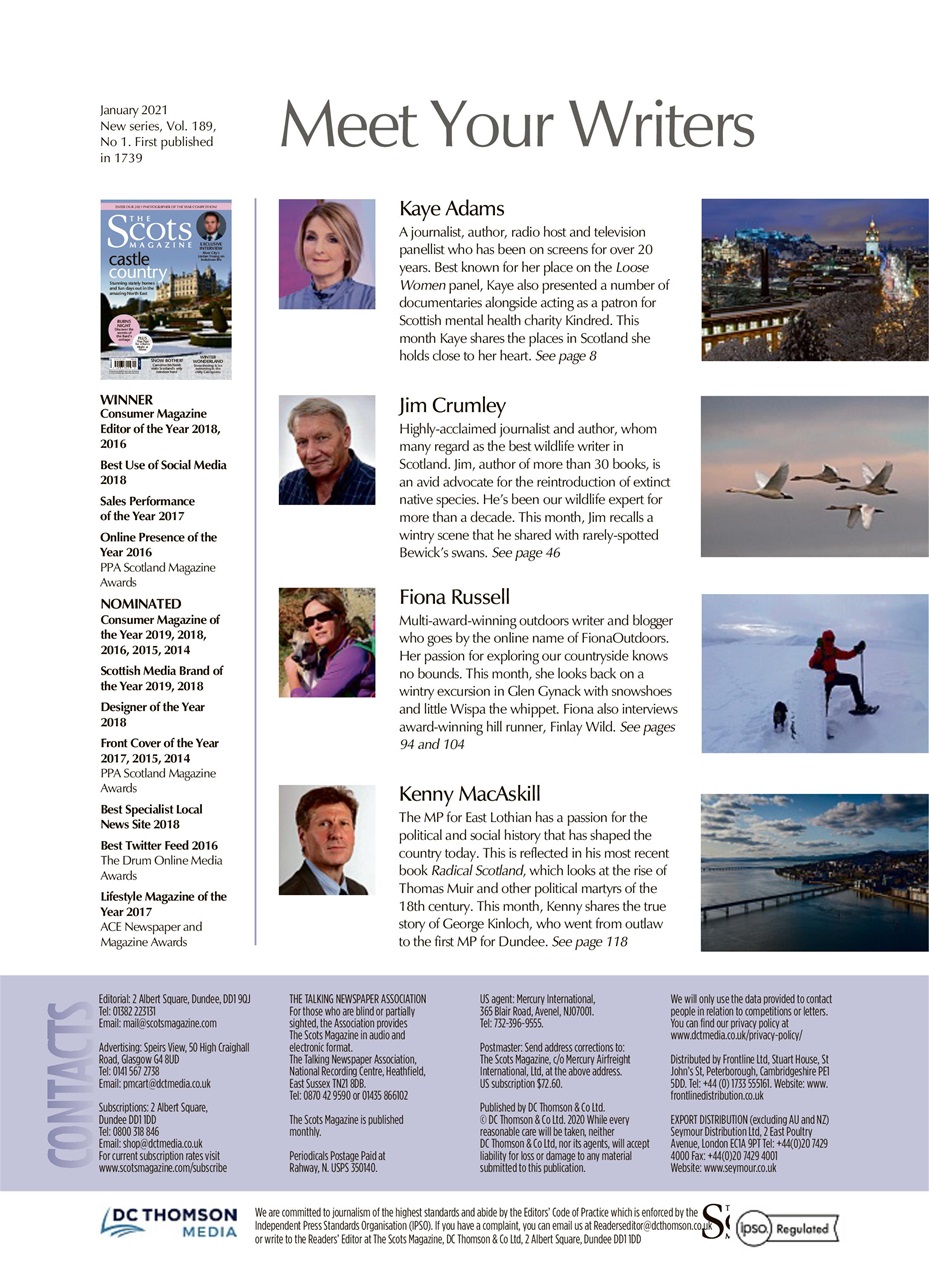 The Scots Magazine Preview Pages