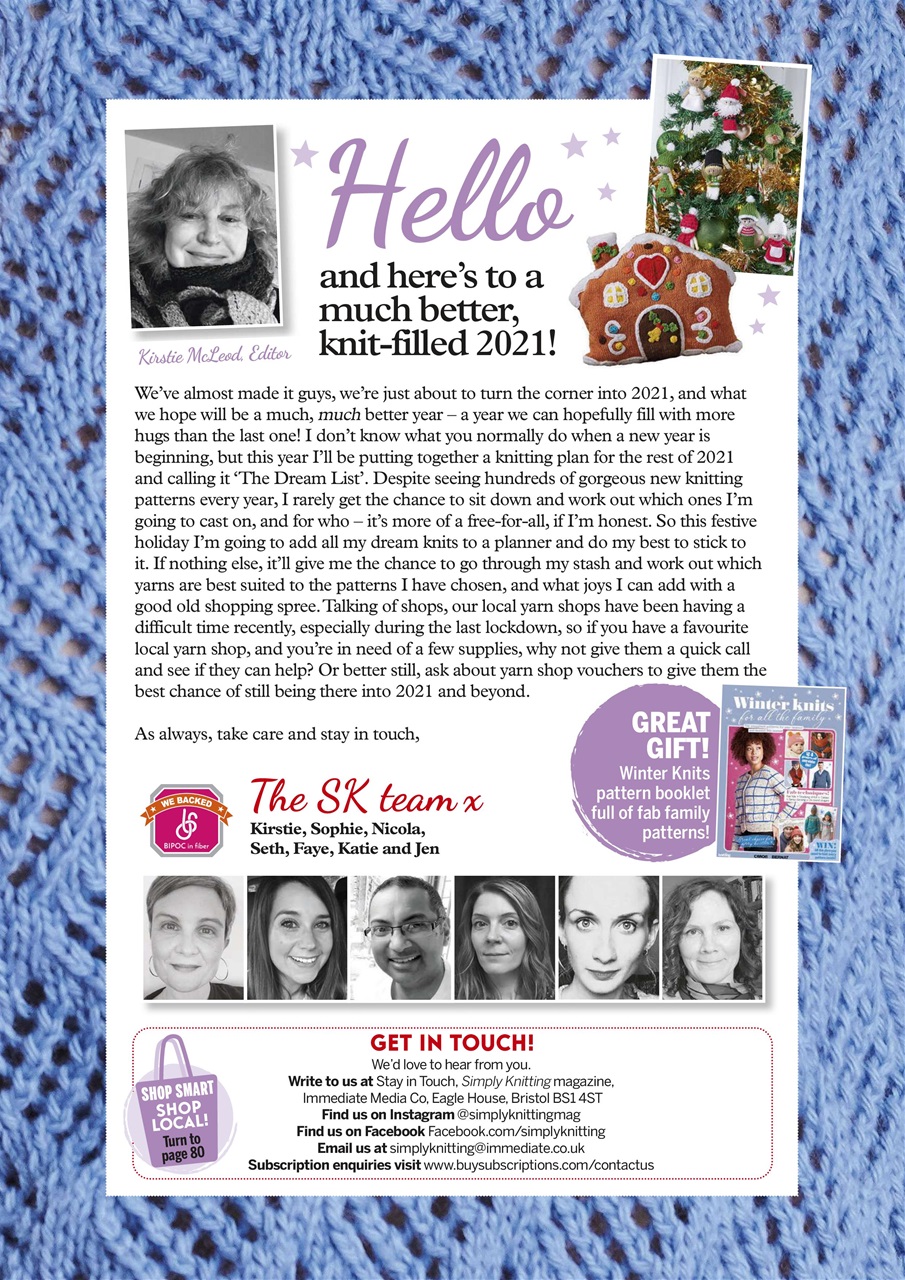 Simply Knitting Preview Pages