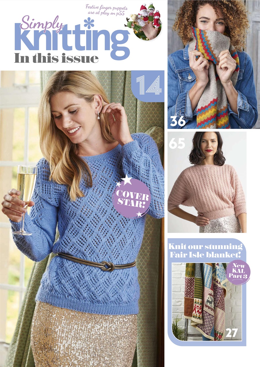 Simply Knitting Preview Pages