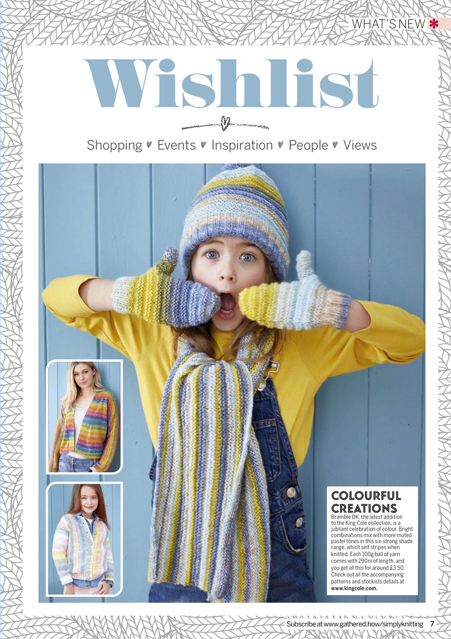 Simply Knitting Preview Pages