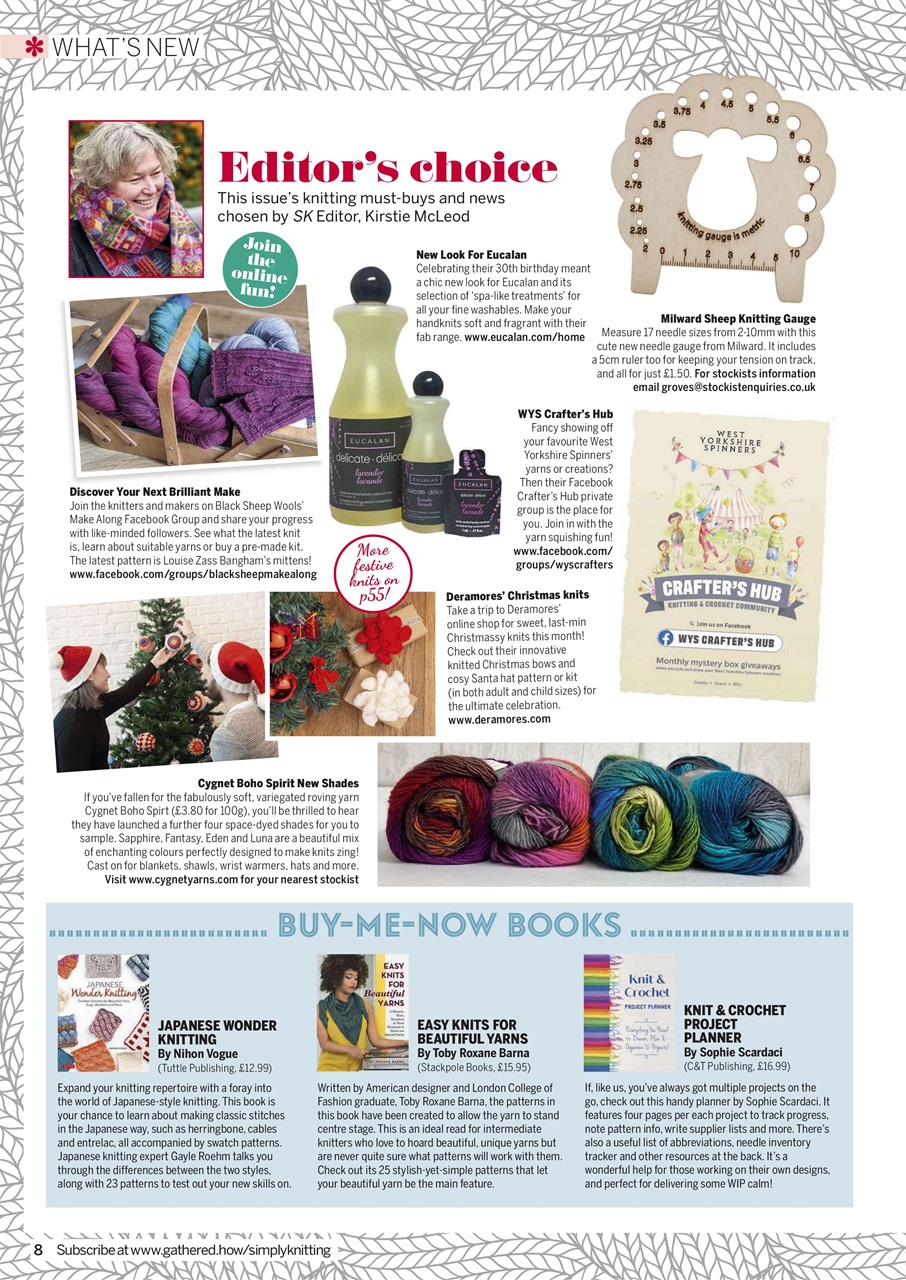 Simply Knitting Preview Pages