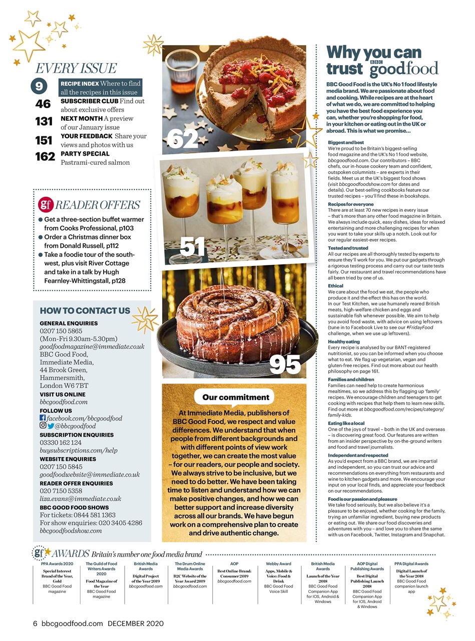 Good Food Magazine Preview Pages