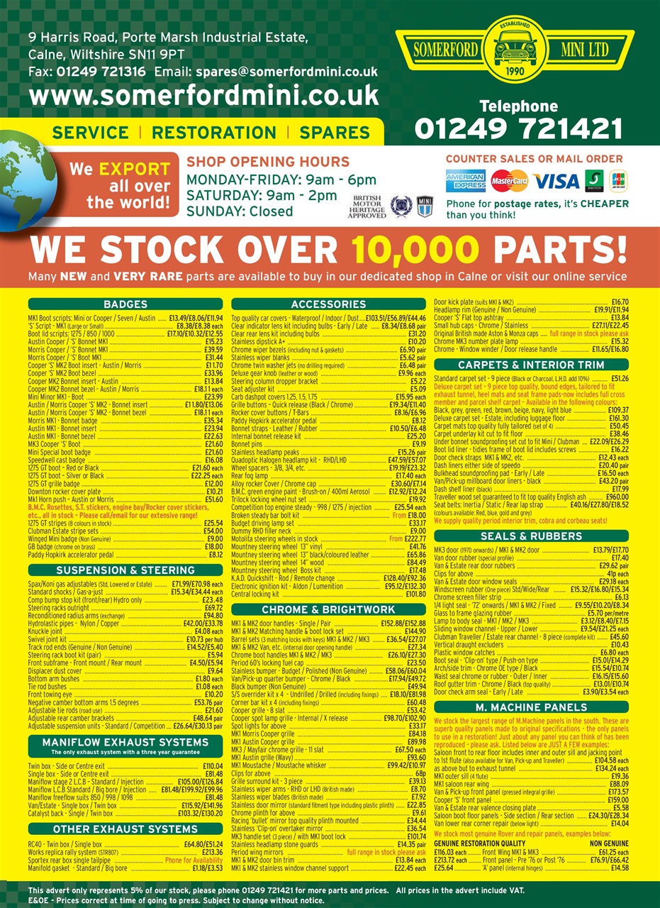 Mini Magazine Preview Pages