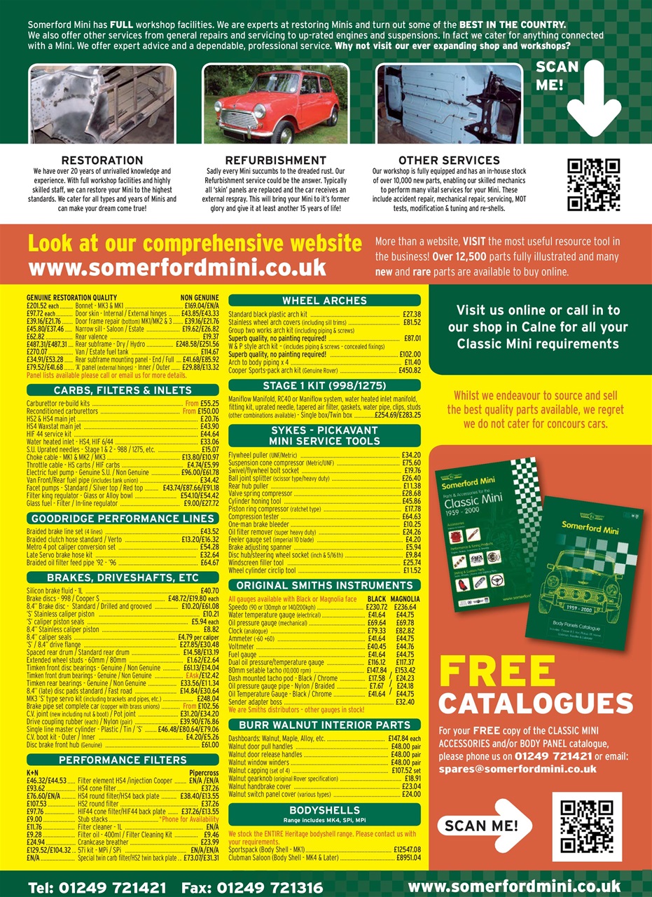 Mini Magazine Preview Pages