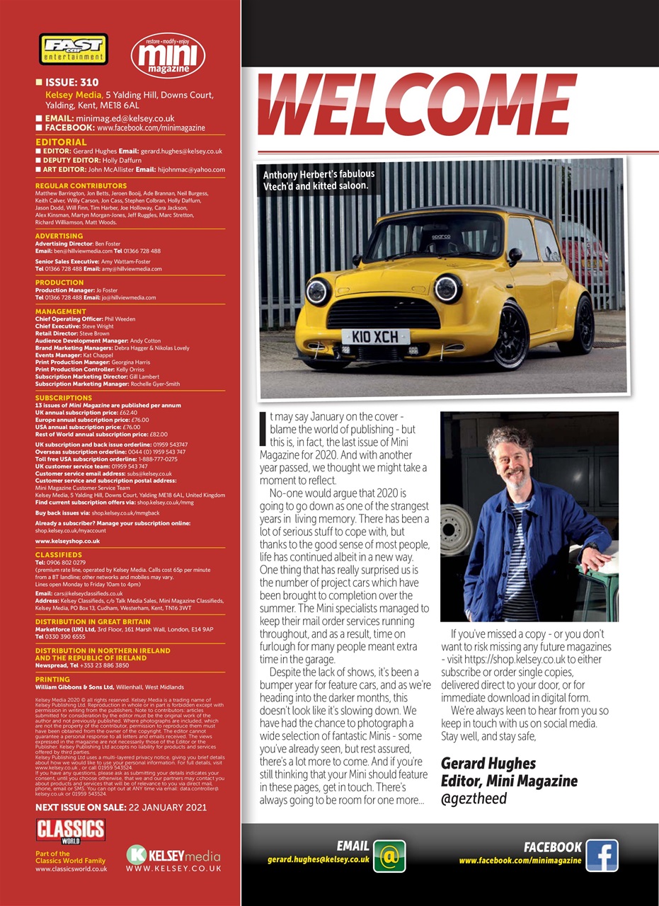 Mini Magazine Preview Pages