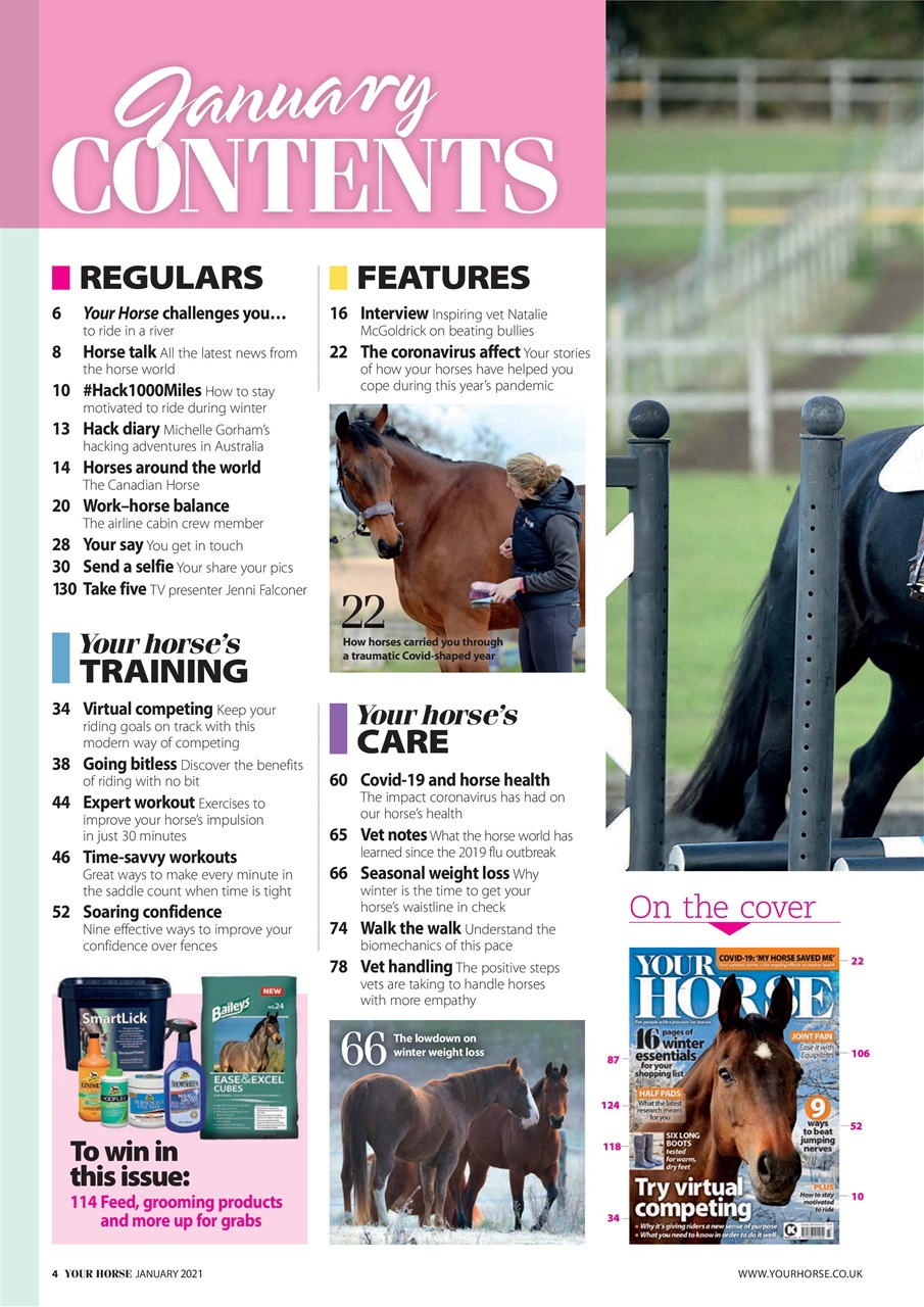 Your Horse Preview Pages