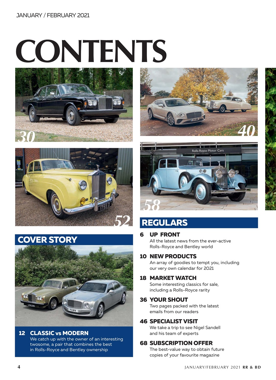 Rolls-Royce & Bentley Driver Preview Pages