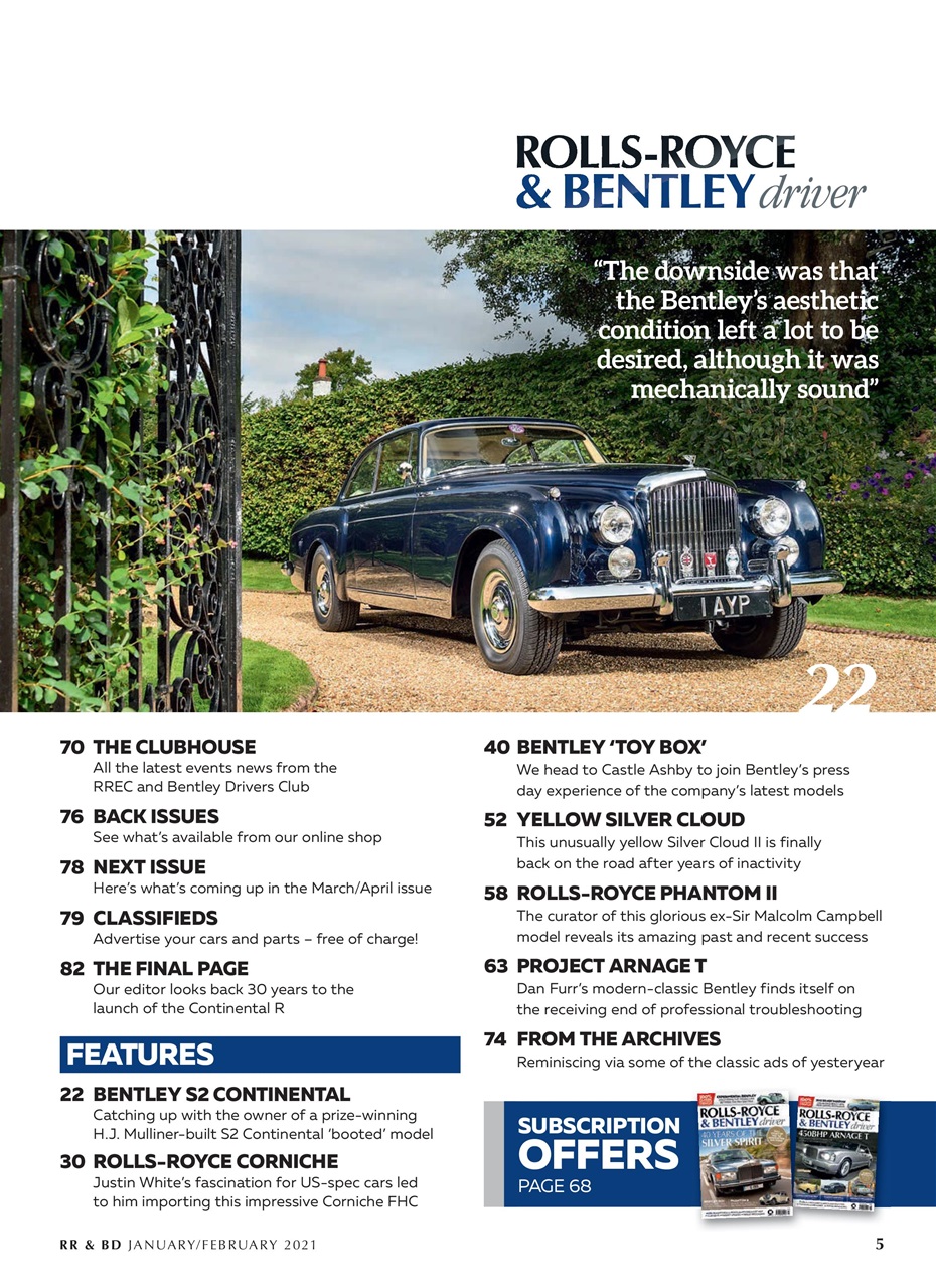 Rolls-Royce & Bentley Driver Preview Pages