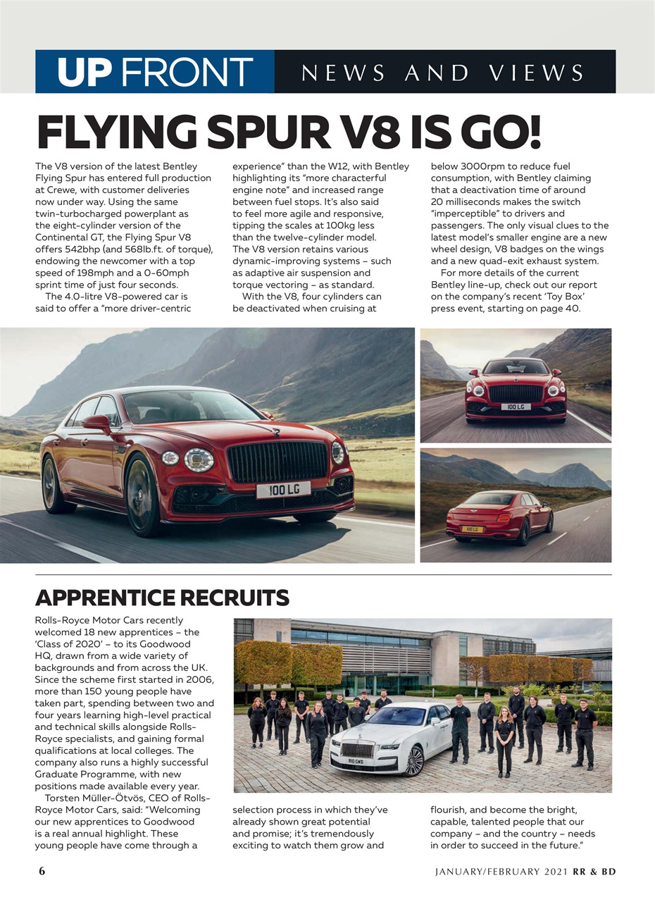 Rolls-Royce & Bentley Driver Preview Pages