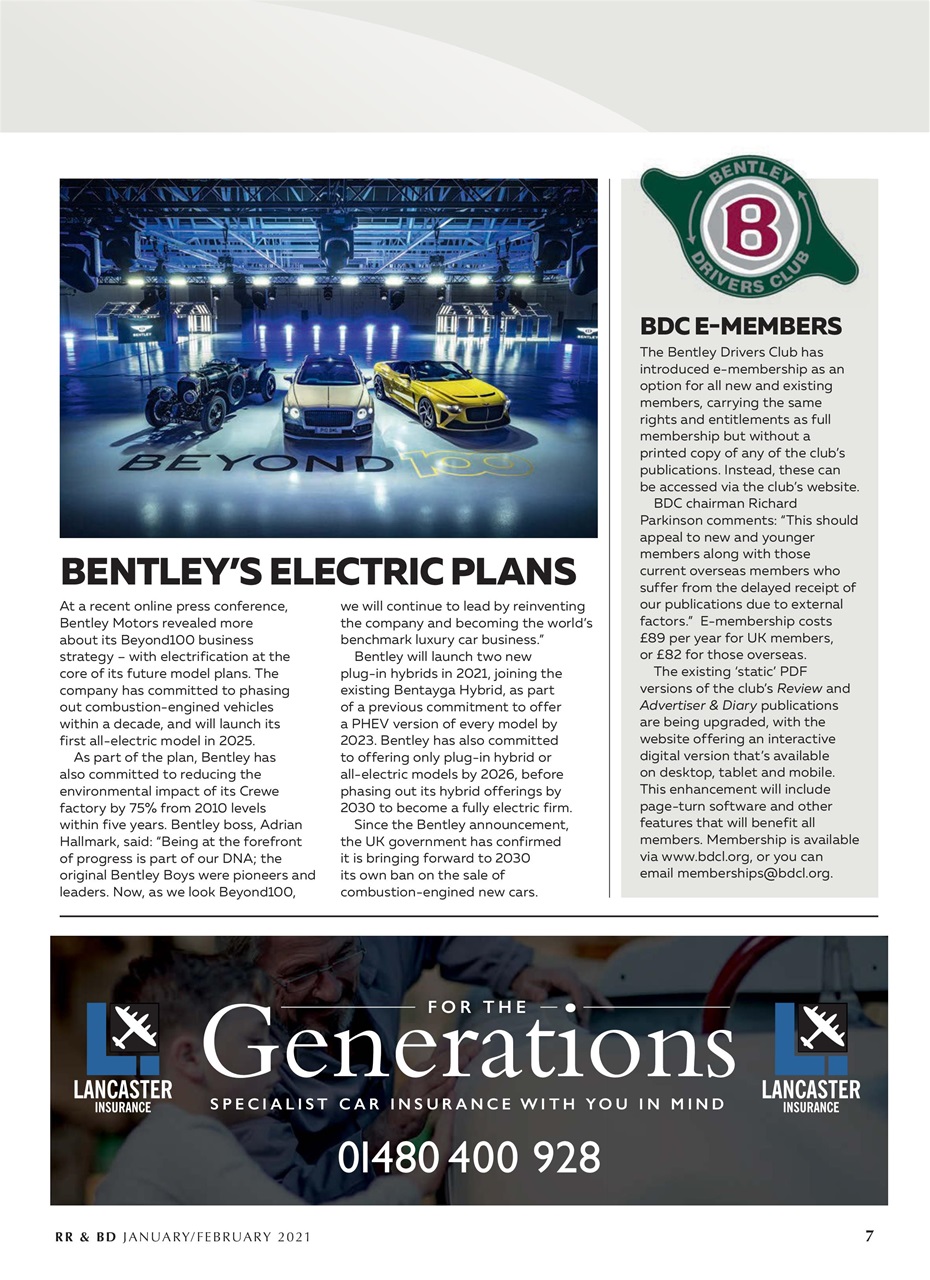 Rolls-Royce & Bentley Driver Preview Pages