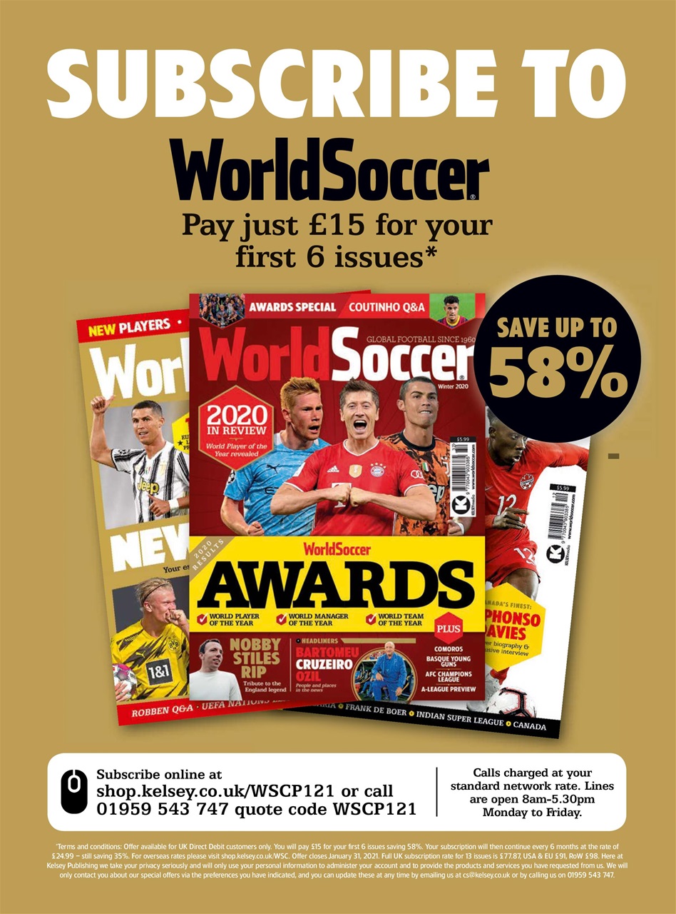 World Soccer Presents Preview Pages