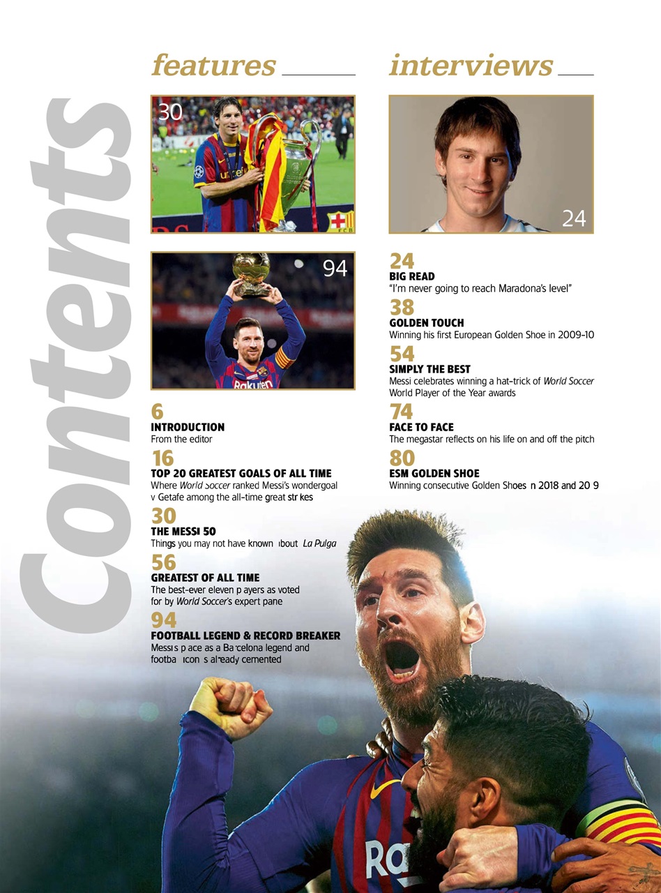 World Soccer Presents Preview Pages