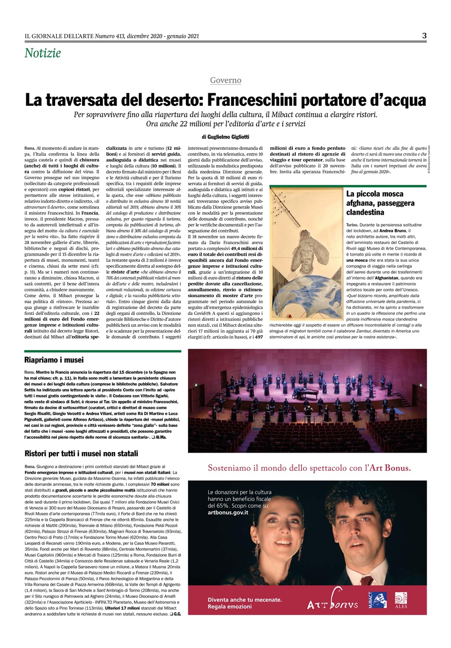 Il Giornale Dell’Arte Preview Pages
