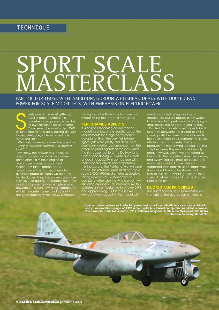 Radio Control Model Flyer Preview Pages