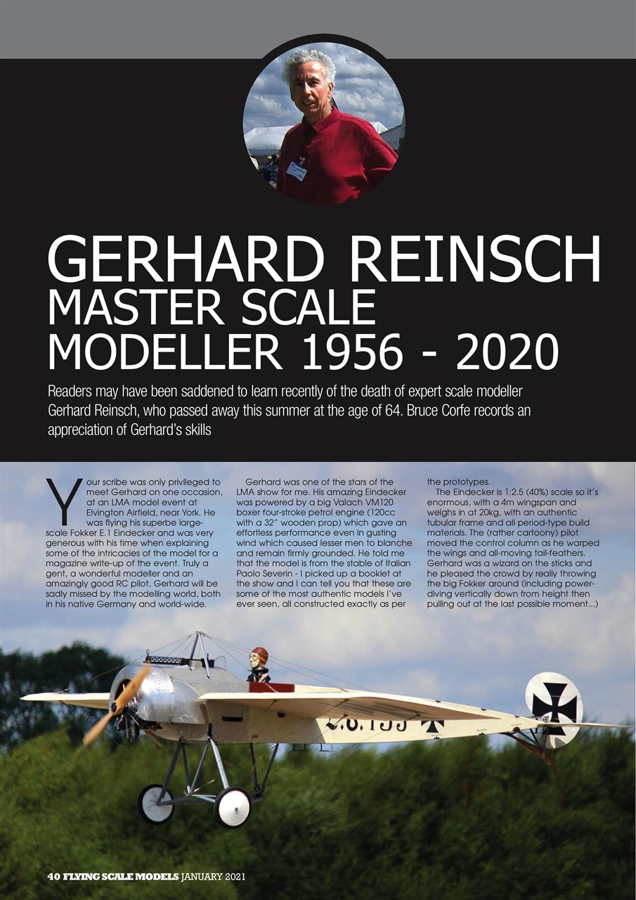 Flying Scale Models Preview Pages