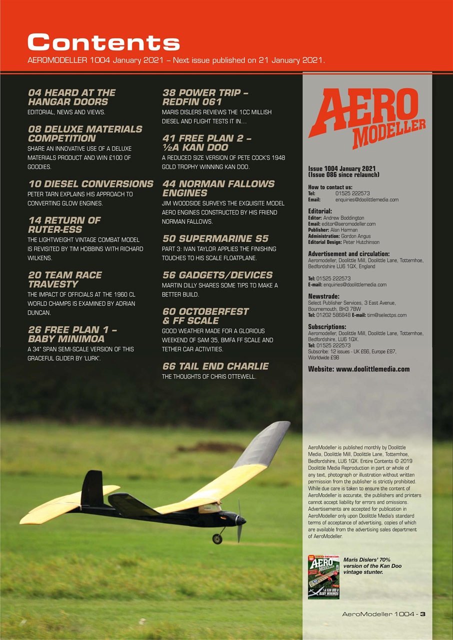 AeroModeller Preview Pages