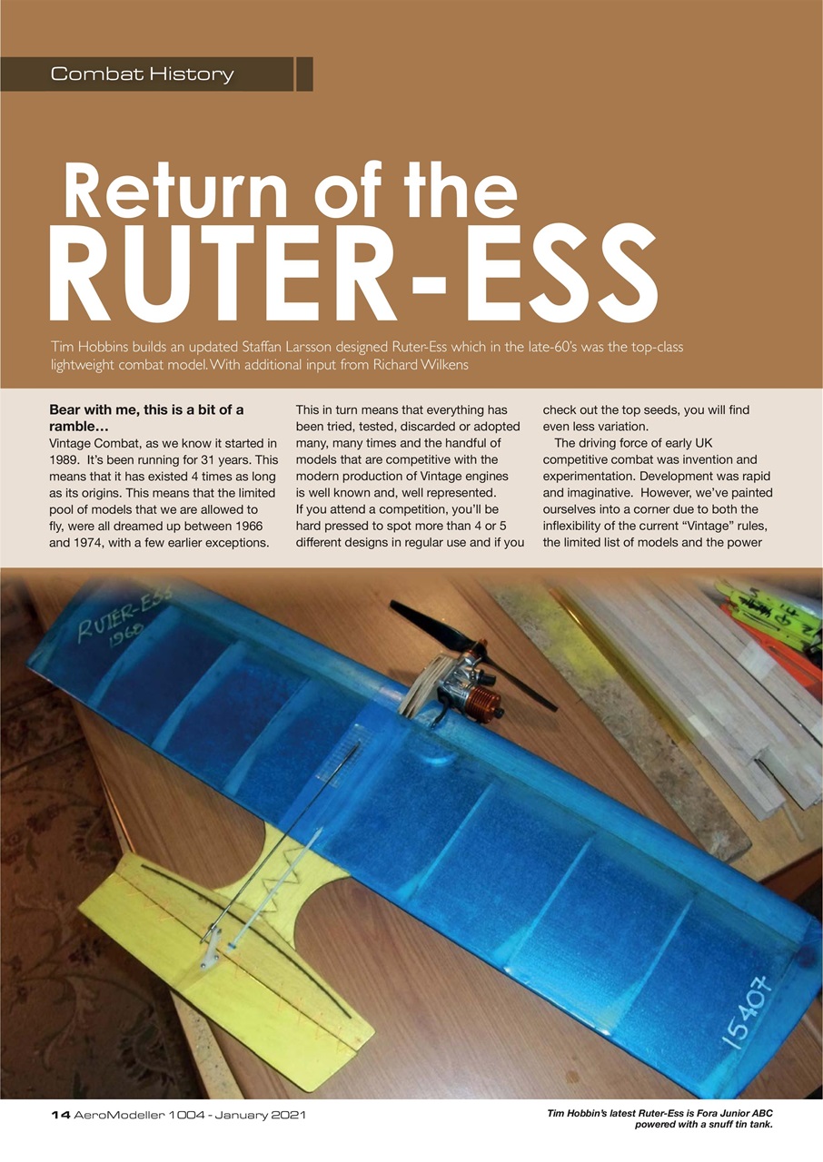 AeroModeller Preview Pages