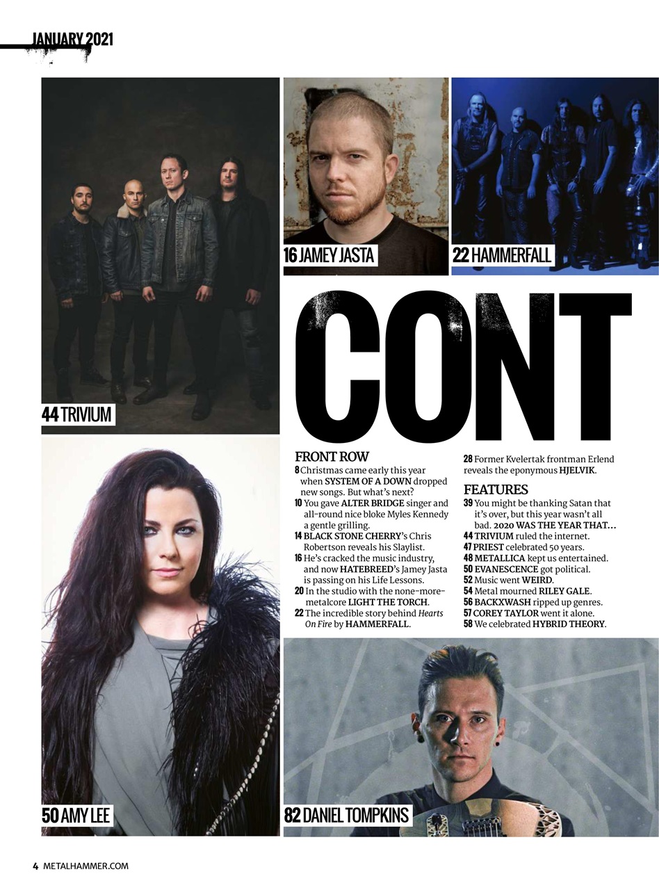 Metal Hammer Preview Pages