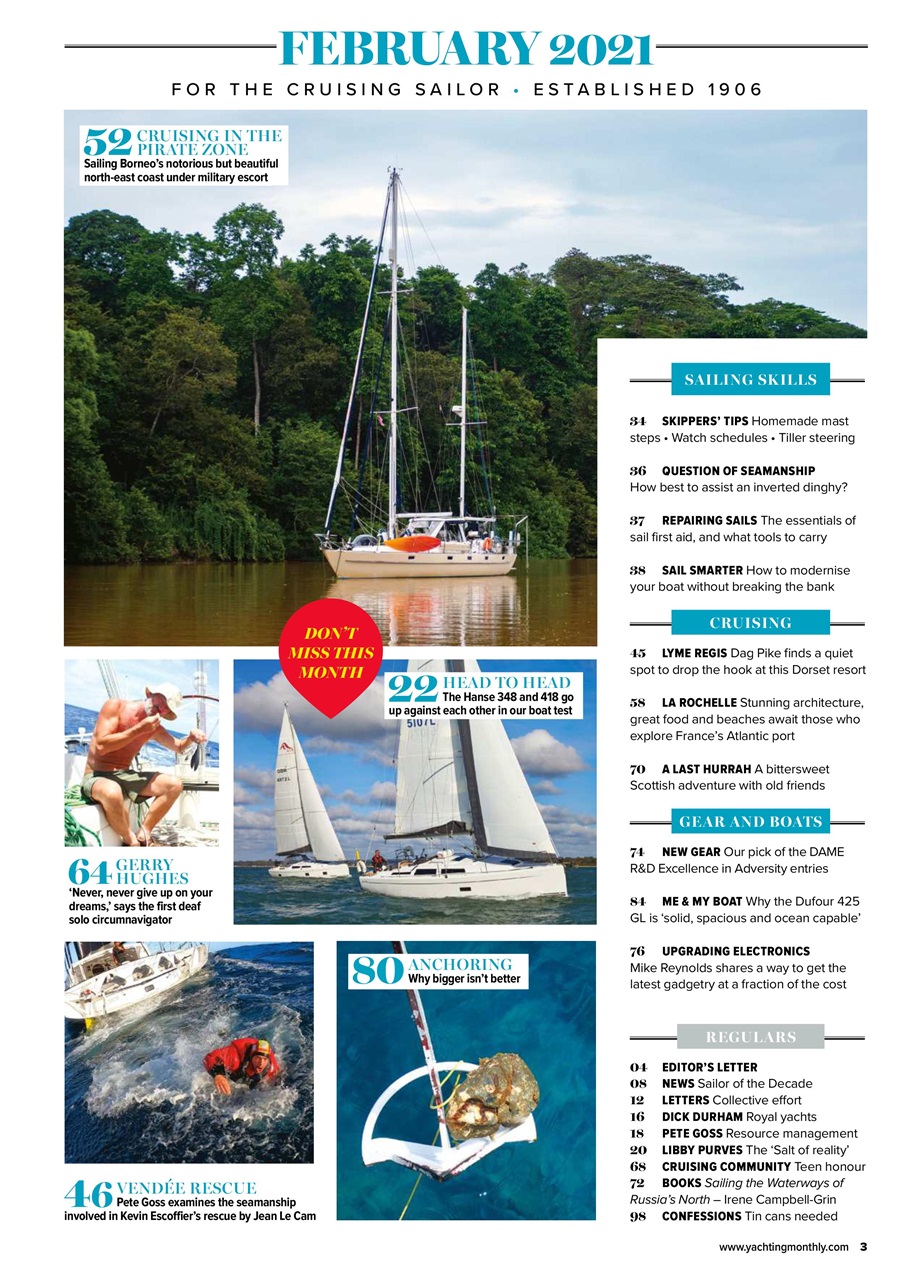 Yachting Monthly Preview Pages