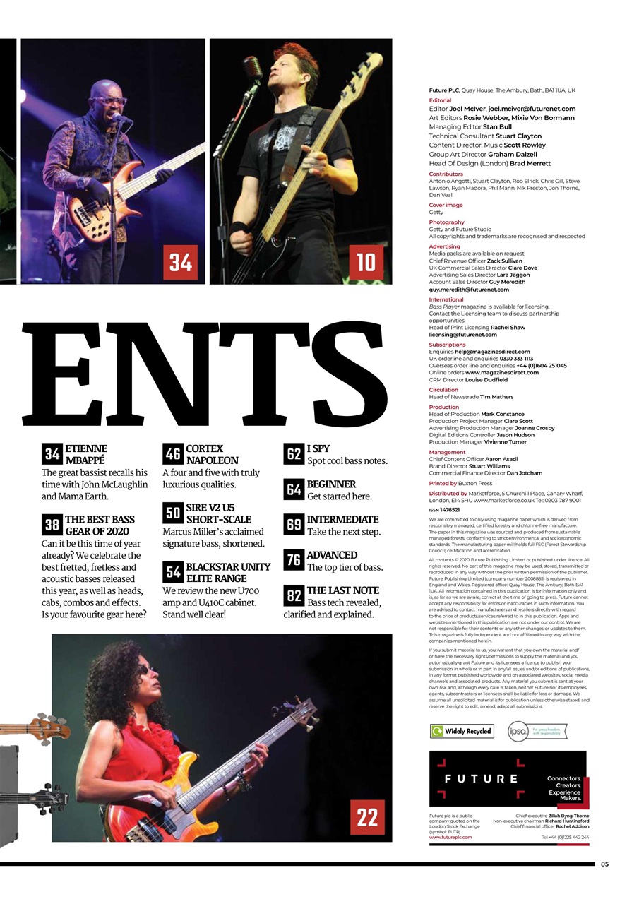 Bass Player UK Preview Pages