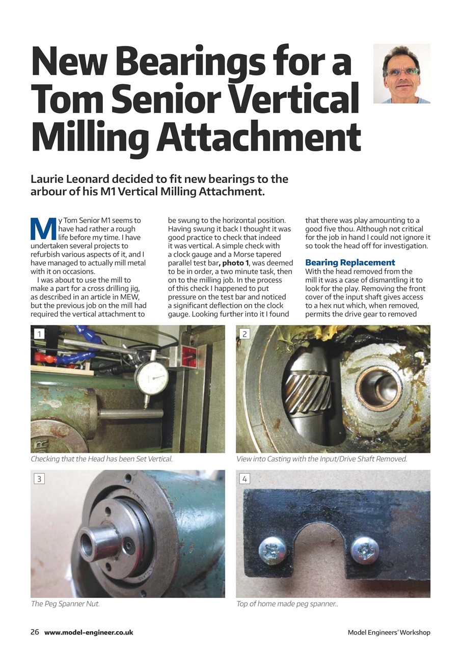 Model Engineer & Workshop Magazine Preview Pages