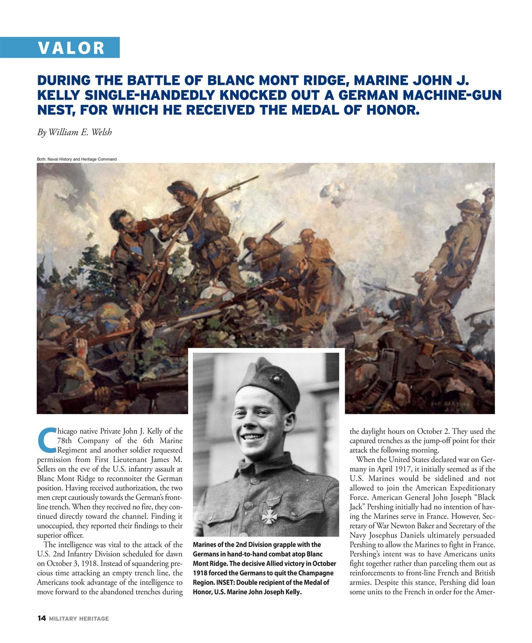 Military Heritage Preview Pages