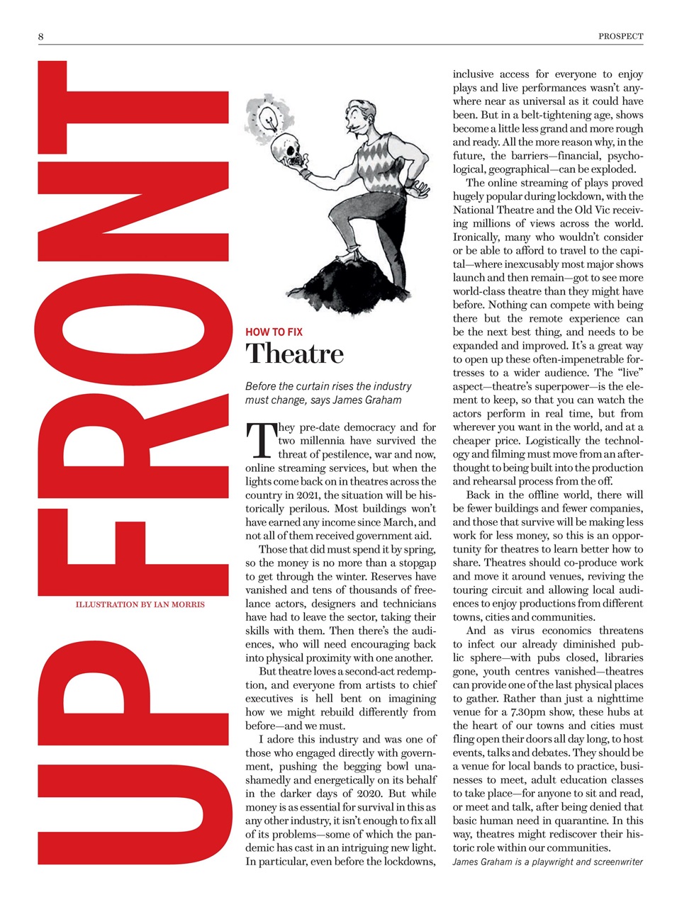 Prospect Magazine Preview Pages