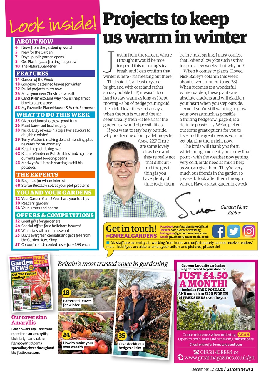 Garden News Preview Pages
