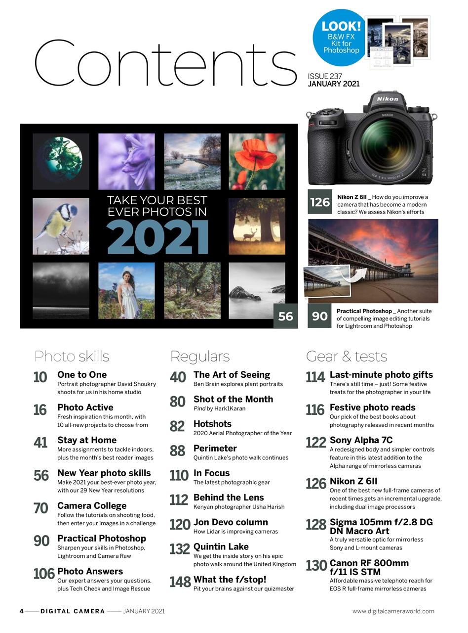 Digital Camera Magazine Preview Pages