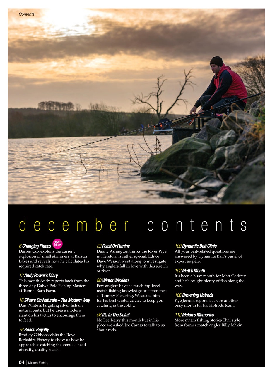 Match Fishing Preview Pages