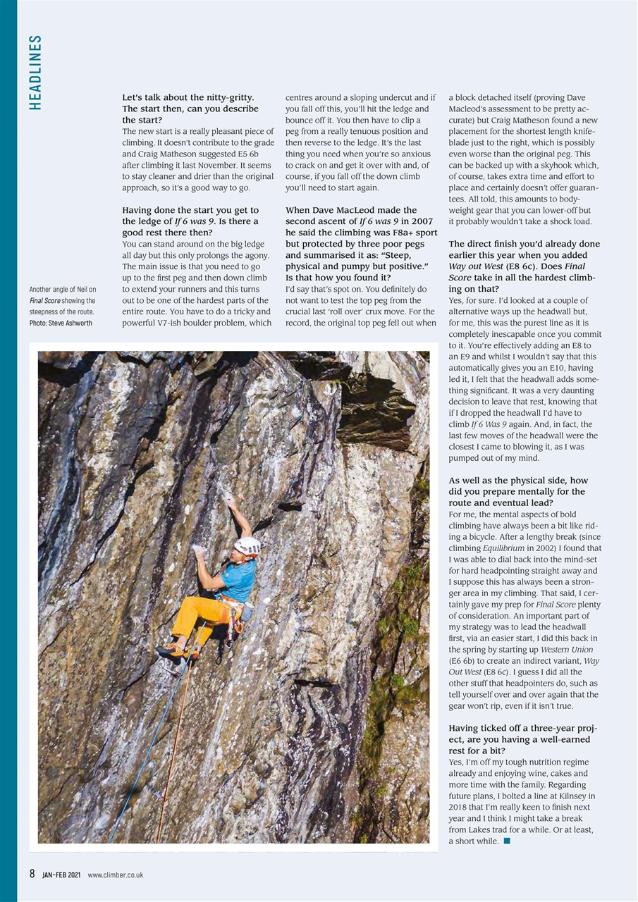 Climber Preview Pages