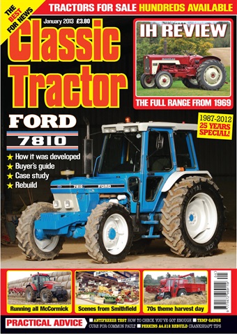 Classic Tractor issue January 2013
