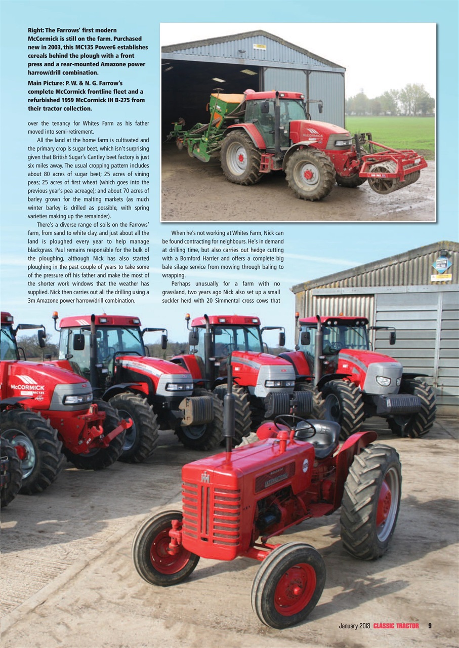 Classic Tractor Preview Pages
