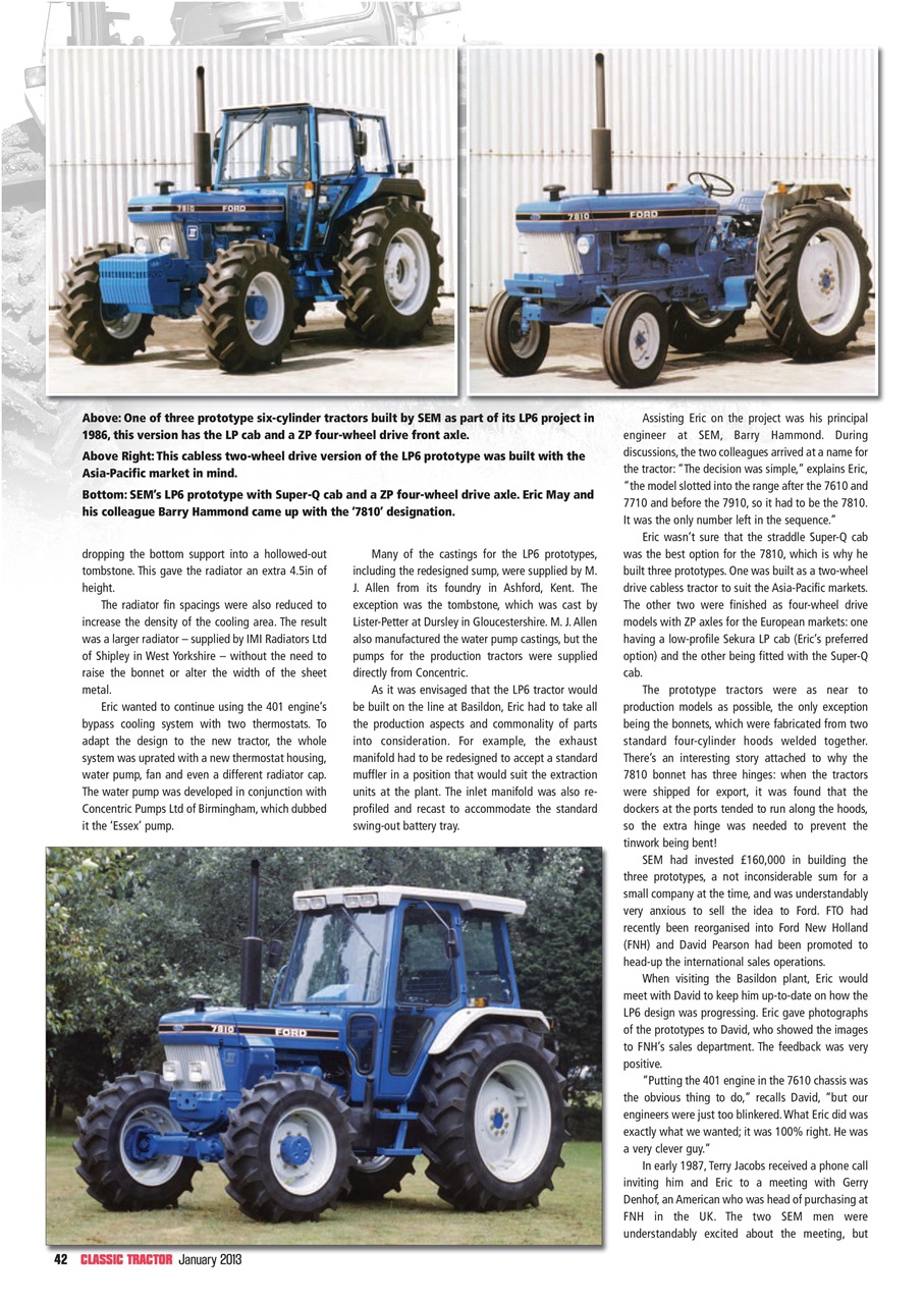 Classic Tractor Preview Pages