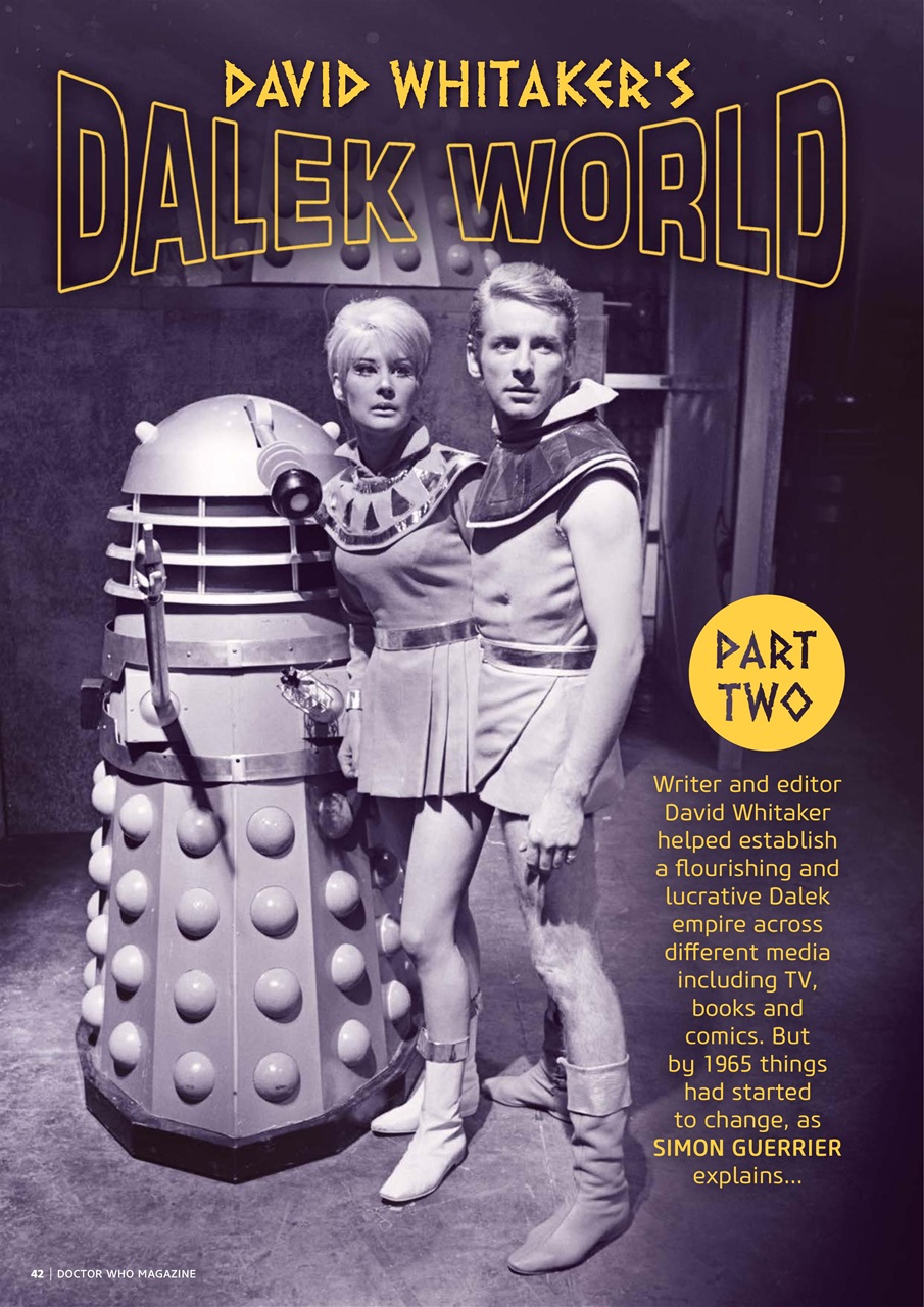 Doctor Who Magazine Preview Pages