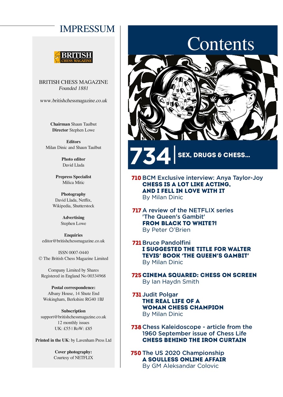 British Chess Magazine Preview Pages