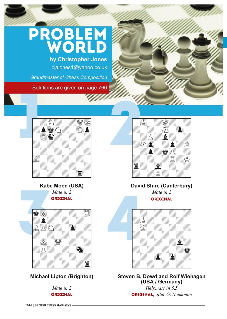 British Chess Magazine Preview Pages