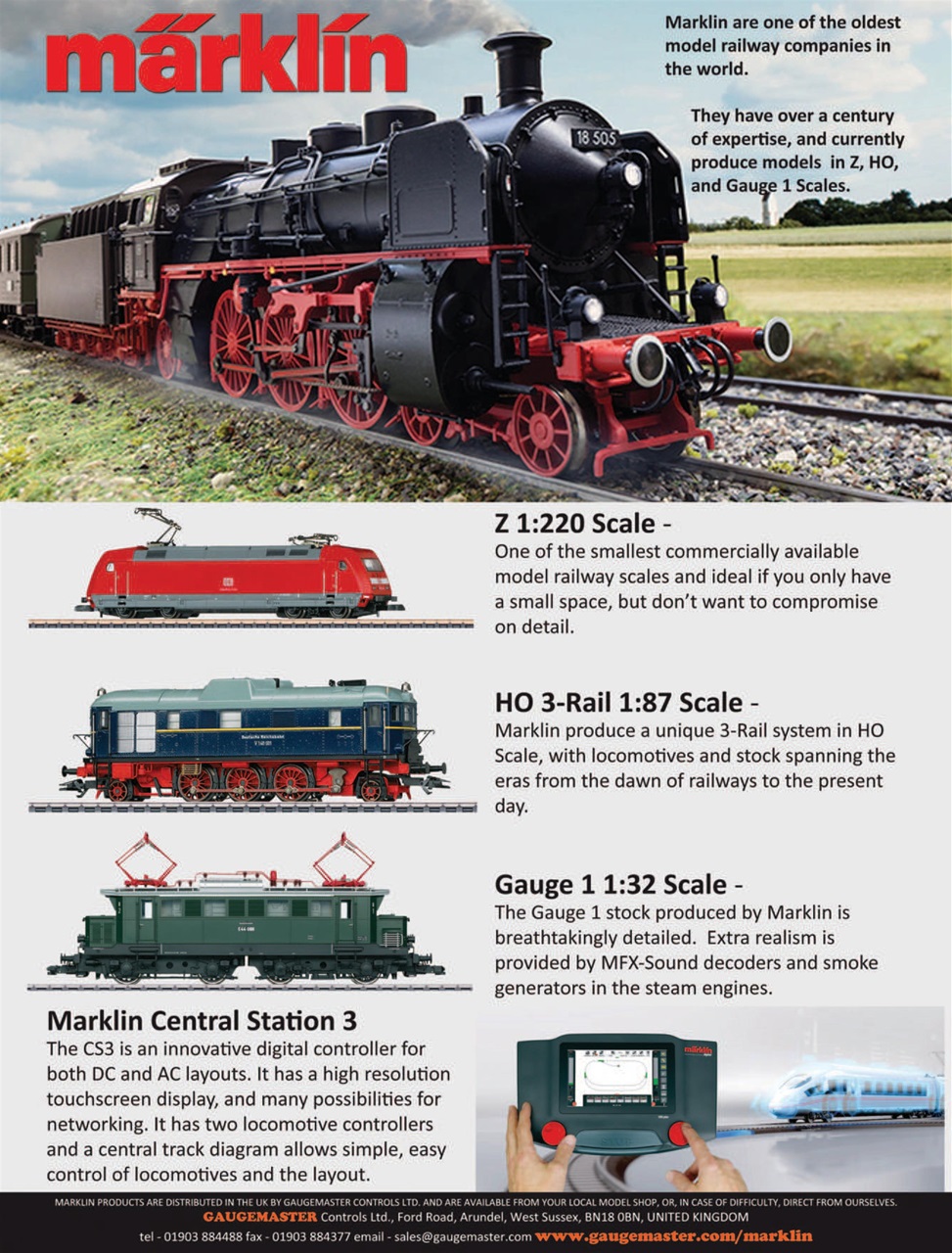 Continental Modeller Preview Pages
