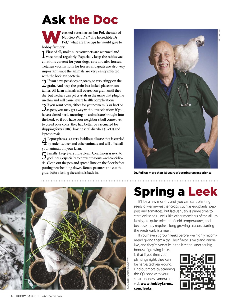 Hobby Farms Magazine Preview Pages