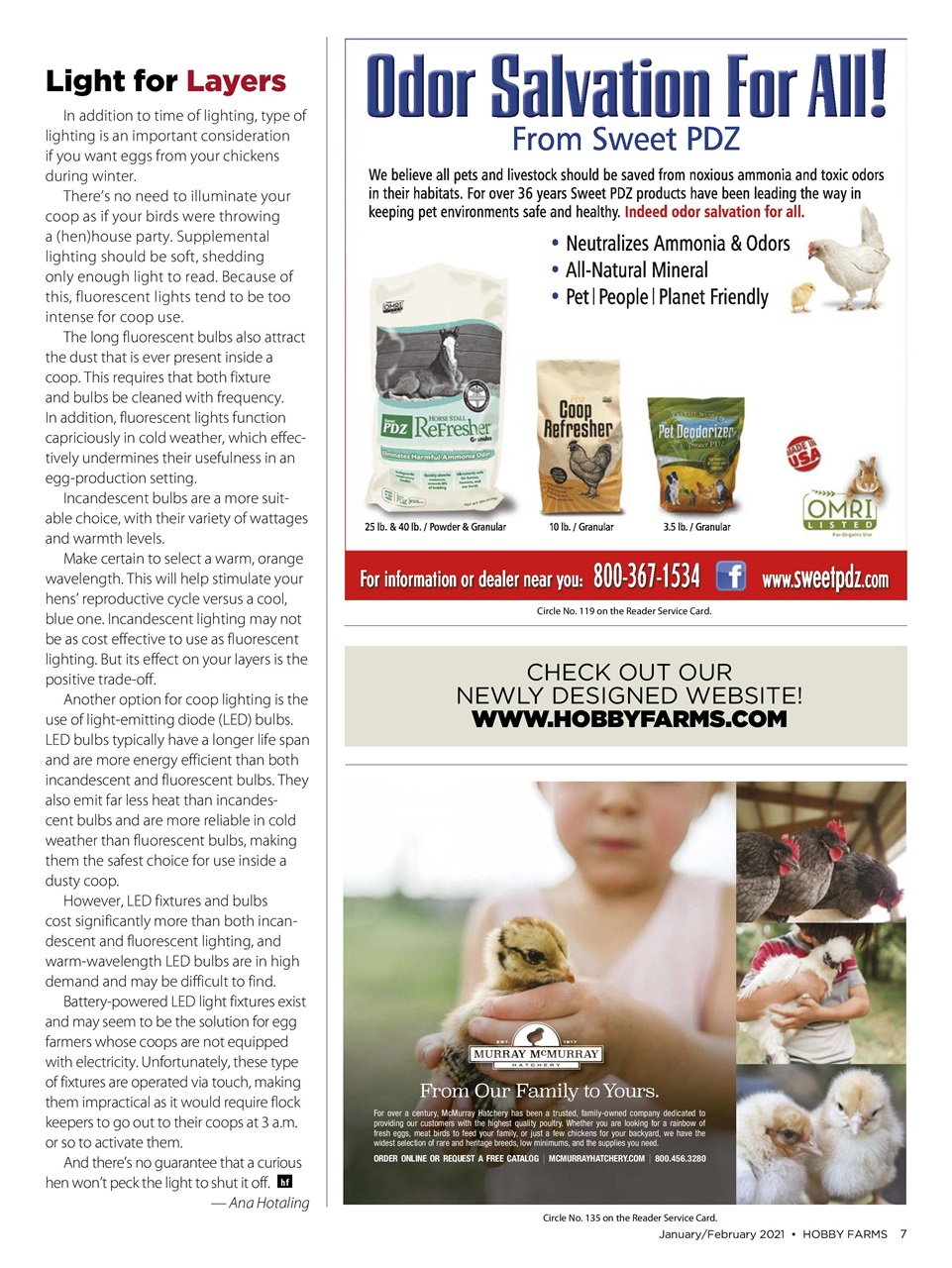 Hobby Farms Magazine Preview Pages