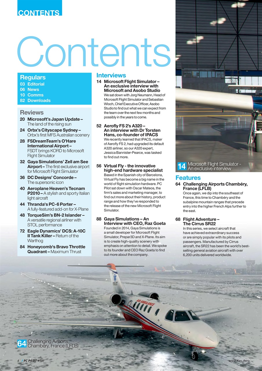 PC Pilot Preview Pages