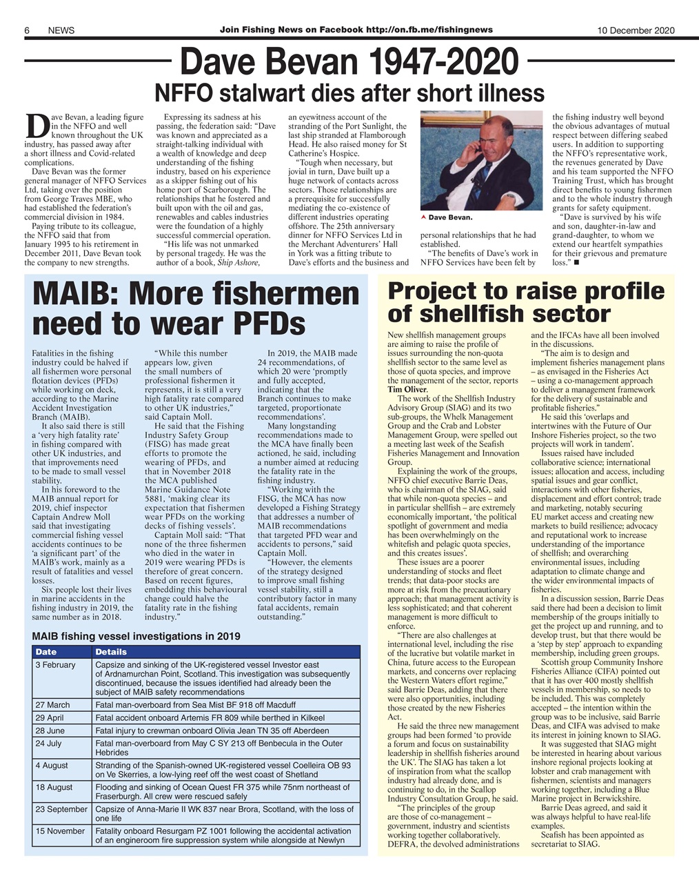 Fishing News Preview Pages