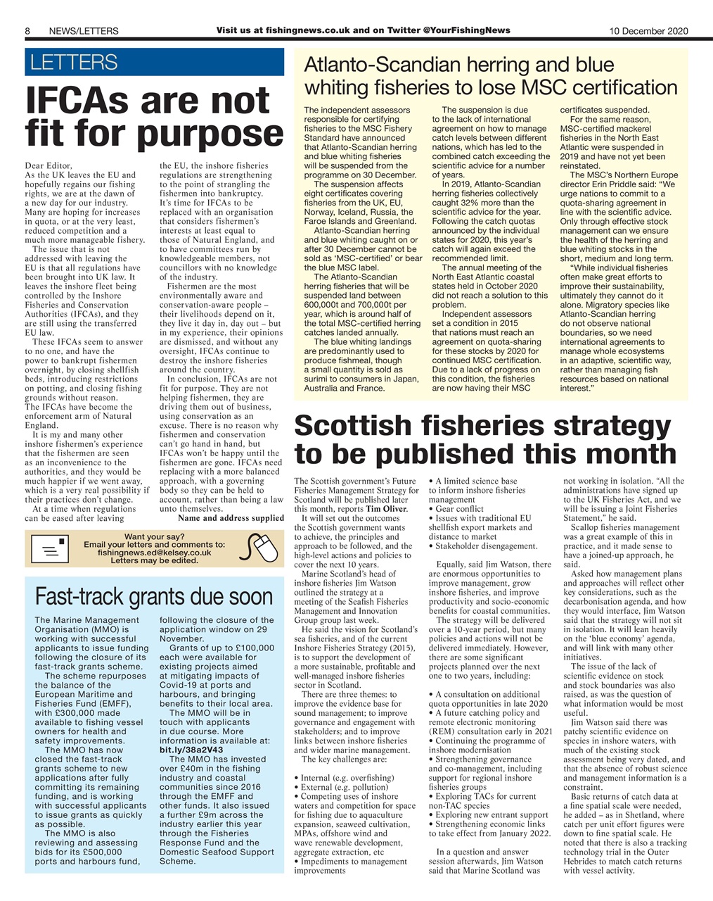 Fishing News Preview Pages
