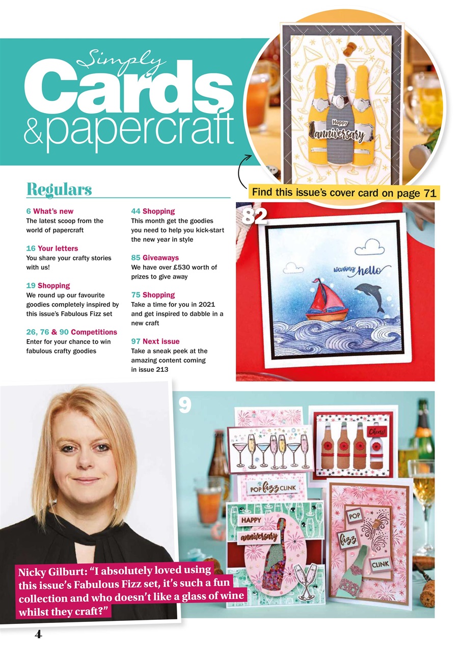 Simply Cards & Papercraft Preview Pages