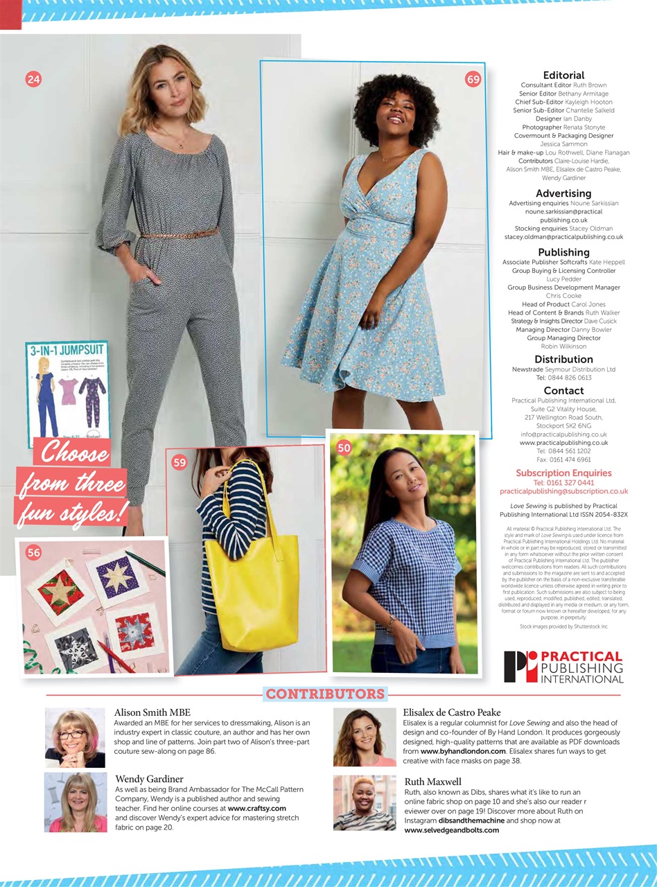 Love Sewing Preview Pages