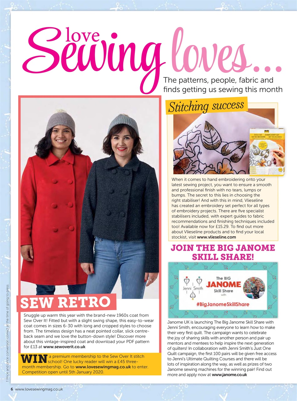 Love Sewing Preview Pages