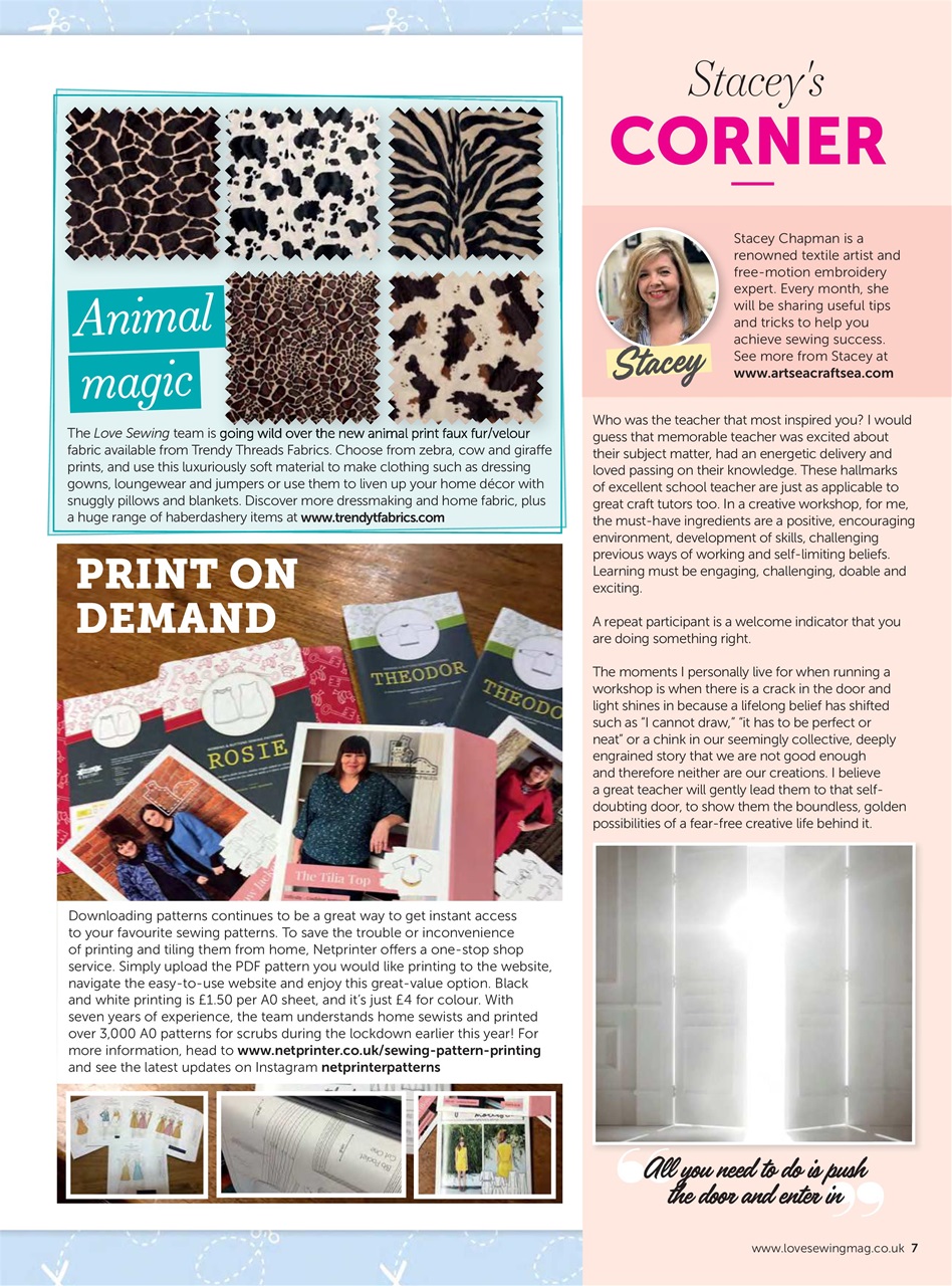 Love Sewing Preview Pages
