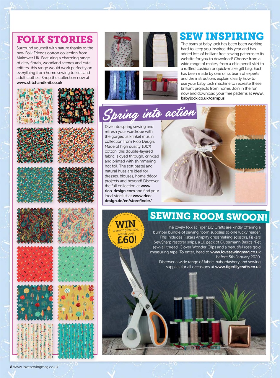 Love Sewing Preview Pages